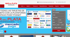 Desktop Screenshot of mardelplatapropiedades.net